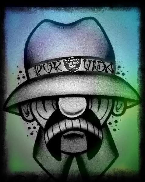 Raiders Por Vida | Graffiti & Murals | Pinterest | Raiders