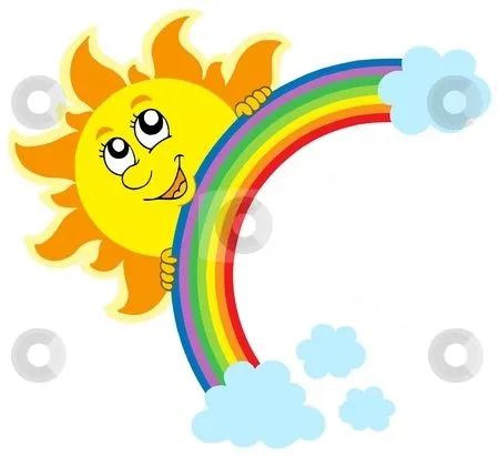 Rainbow And Sun Clipart | Clipart Panda - Free Clipart Images