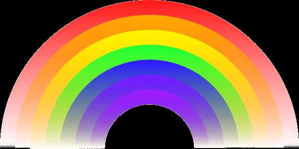 Rainbow Clip Art at Clker.com - vector clip art online, royalty ...