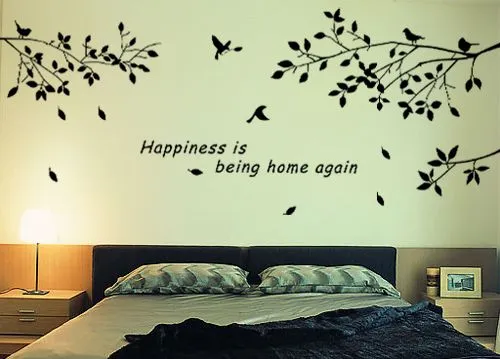 ramas de los árboles de aves de bricolaje extraíble vinilo de arte ...