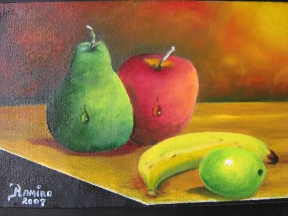RAMIRO CUENCA VARGAS. Obra: BODEGON