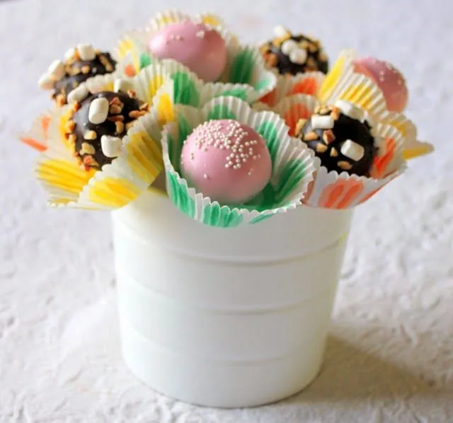 Ramo de Cakes Pops | Barquito chiquitito