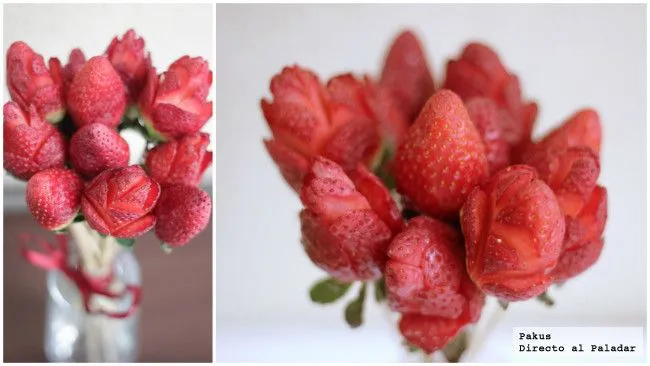 Cómo hacer un ramo de fresas para San Valentín Cómo hacer un ramo de fresas para San Valentín