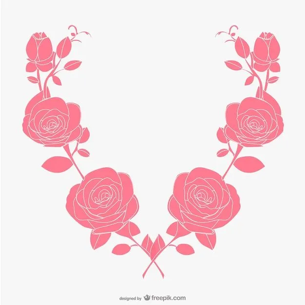 Ramo de Rosas | Descargar Vectores gratis