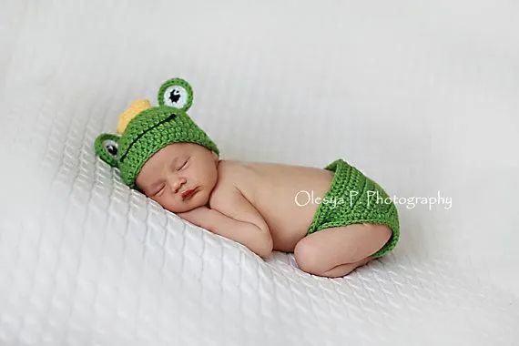 Rana tejida gorrito - Imagui