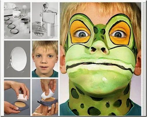 cómo hacer un maquillaje de rana - Nos disfrazamos cómo hacer un maquillaje de rana - Nos disfrazamos