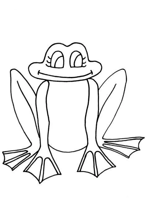 Dibujos para imprimir y colorear: Ranas para colorear Dibujos para imprimir y colorear: Ranas para colorear