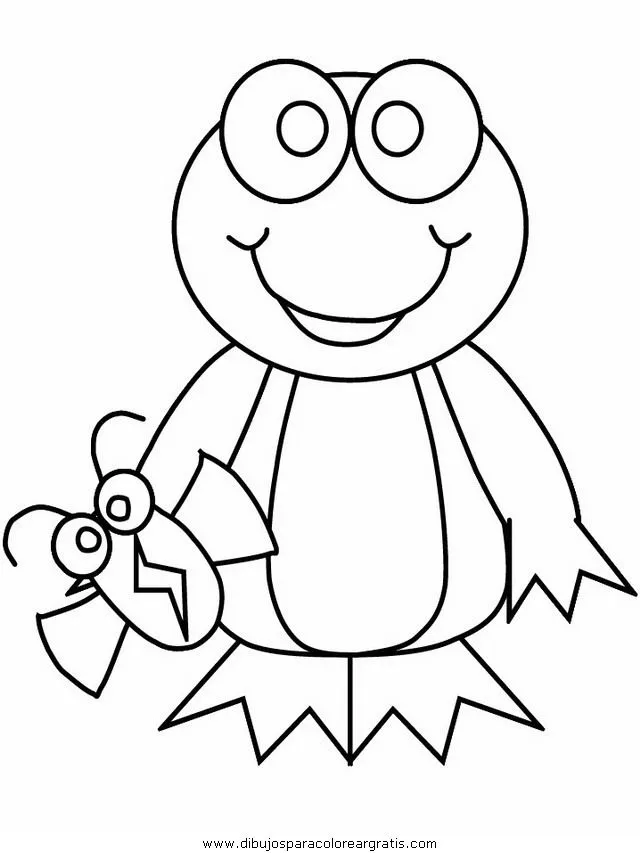 dos ranas Colouring Pages dos ranas Colouring Pages