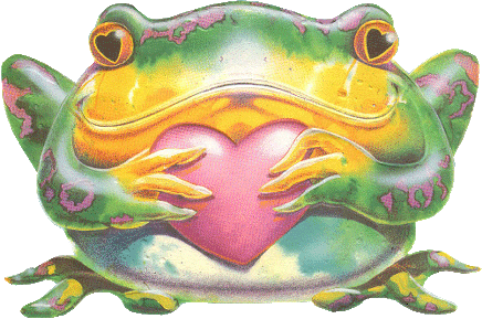 Ranas con corazones amor | Para San Valentín Ranas con corazones amor | Para San Valentín