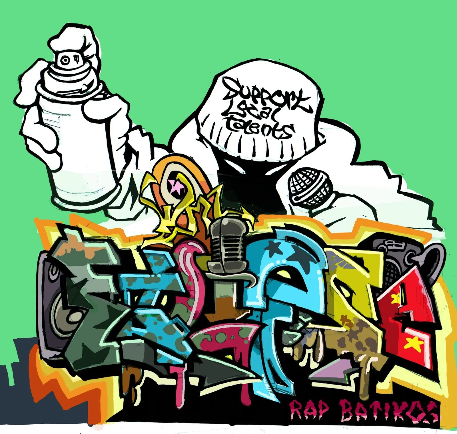 Rap Colombiano: GRAFFITIS