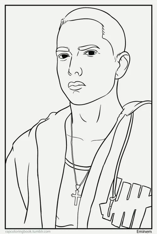 Imagenes de raperos para colorear - Imagui