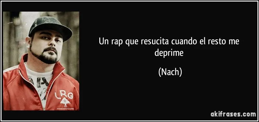 Un rap que resucita cuando el resto me deprime Un rap que resucita cuando el resto me deprime