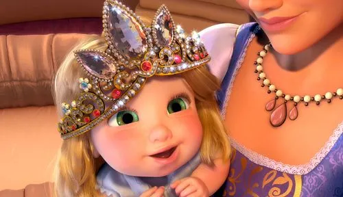 Rapunzel bebé - Imagui