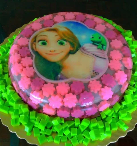 Gelatinas de Rapunzel - Imagui