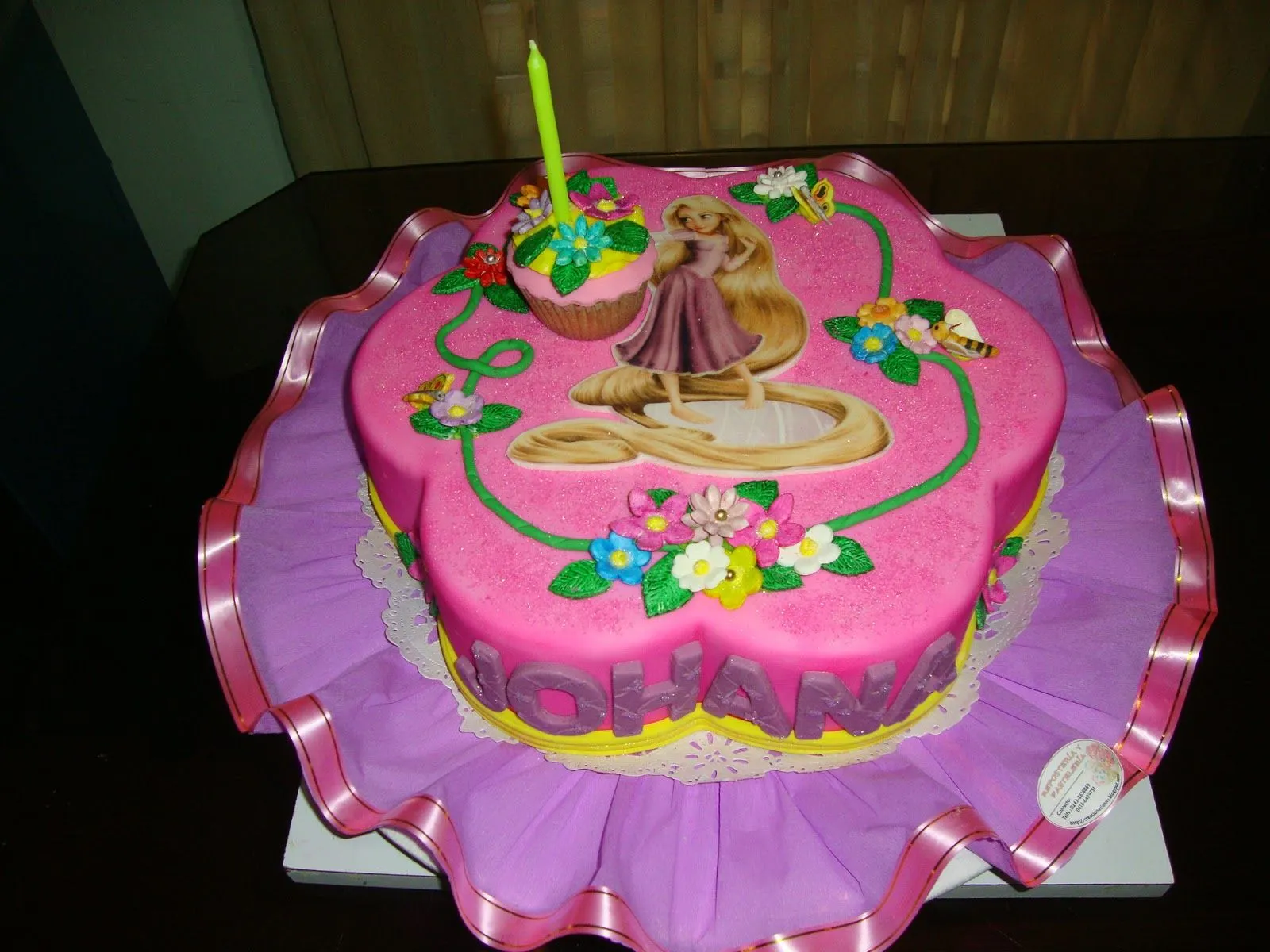 Repostería y Pastelería Artística "Lenny": Rapunzel