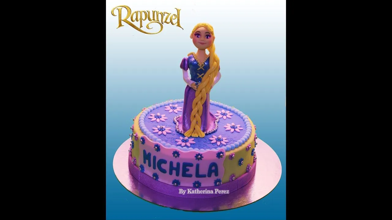 RAPUNZEL TORTA / RAPUNZEL CAKE - YouTube