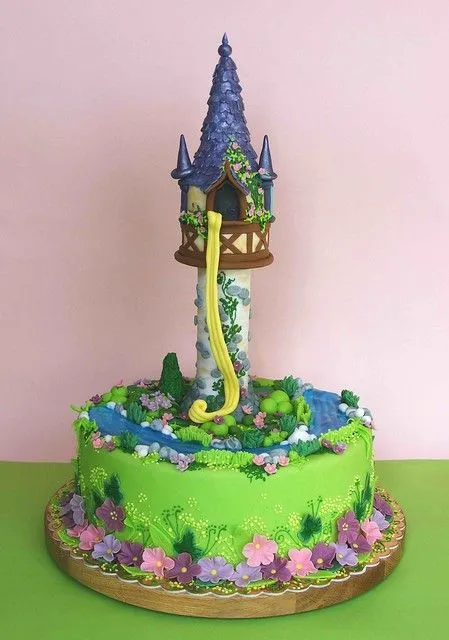 Rapunzel tower cake | Flickr - Photo Sharing!