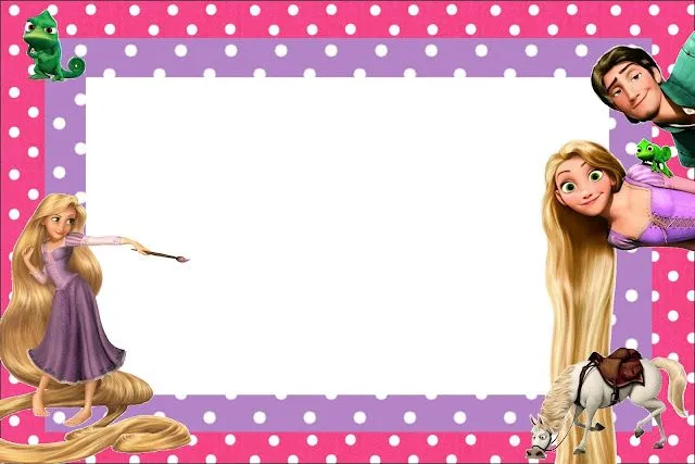 Rapuzel Disney - Enrolados - Kit Completo com molduras para ...