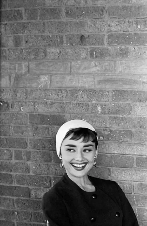 Rare Audrey Hepburn — Audrey Hepburn on the set of Sabrina, 1953.
