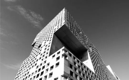 Rascacielos Contemporáneo en Blanco y Negro. - Fondos de Pantalla ... Rascacielos Contemporáneo en Blanco y Negro. - Fondos de Pantalla ...