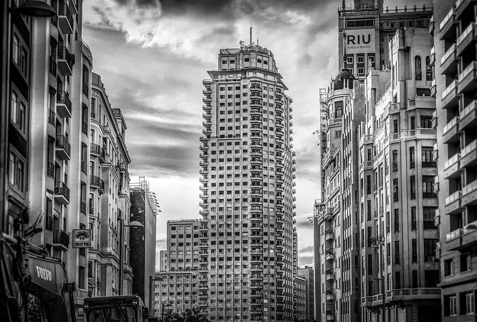 Rascacielos Madrid Paisaje Urbano - Foto gratis en Pixabay