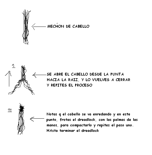 Como Hacer los Rastas o Dreadlocks. Trenzas en el Pelo - enrHedando Como Hacer los Rastas o Dreadlocks. Trenzas en el Pelo - enrHedando
