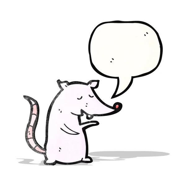 Rata de laboratorio hablando de dibujos animados — Vector stock ... Rata de laboratorio hablando de dibujos animados — Vector stock ...