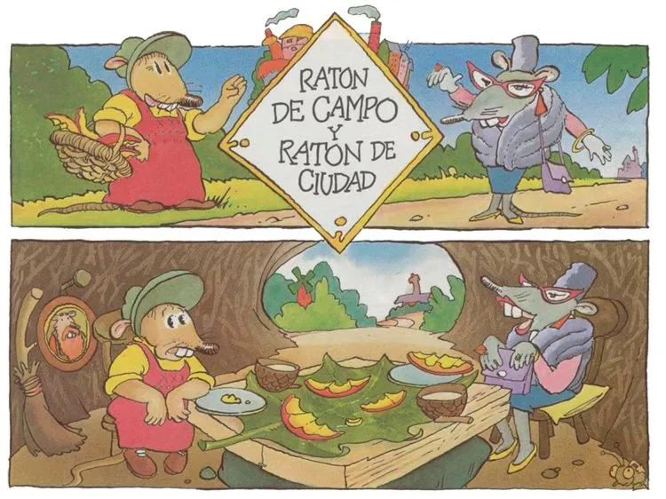 Ratón de campo | Cuentos infantiles. Cuentos para niños. Cuentos ...