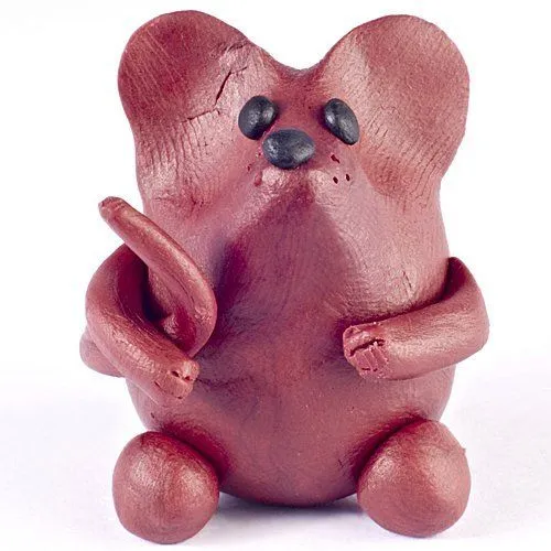 Cómo hacer un ratón de plastilina - Ideas de plastilina para hacer ... Cómo hacer un ratón de plastilina - Ideas de plastilina para hacer ...