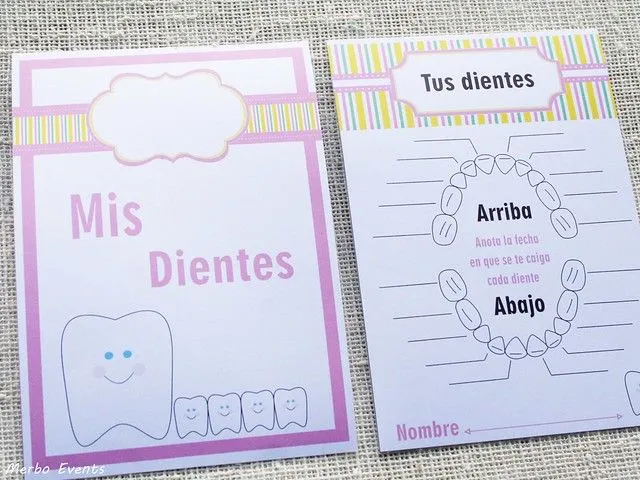 ratoncito perez fichas imprimbiles