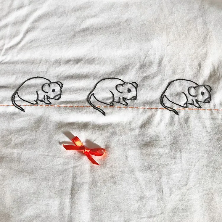 ratones-bordados - Fibra Creativa Modern Quilts & Patchwork