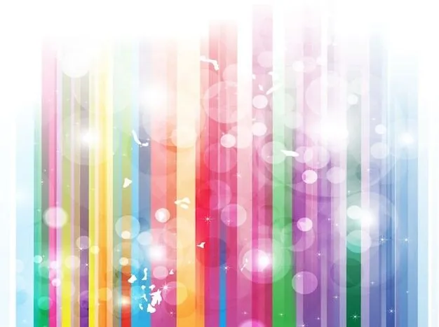 Rayas de colores con fondo círculos | Descargar Vectores gratis Rayas de colores con fondo círculos | Descargar Vectores gratis