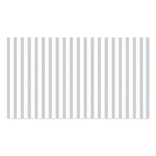 Rayas verticales grises tarjetas de visita | Zazzle