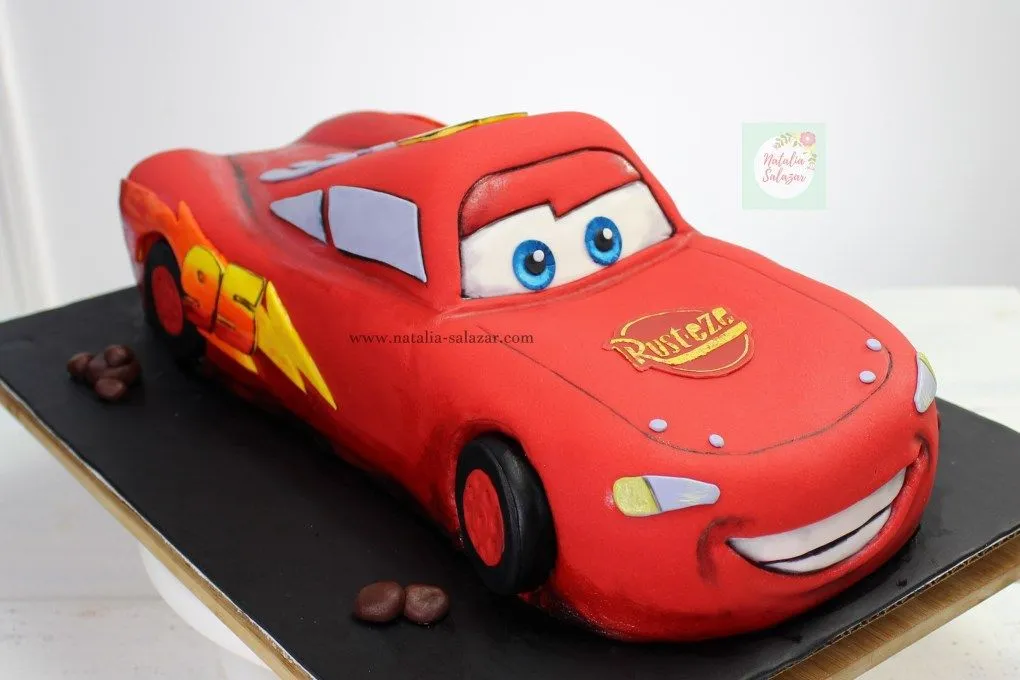 Rayo McQueen Cake paso a paso| Natalia Salazar - Rayo McQueen Cake paso a paso| Natalia Salazar -
