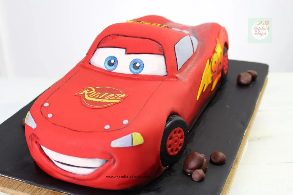 Rayo McQueen Cake paso a paso| Natalia Salazar - Rayo McQueen Cake paso a paso| Natalia Salazar -