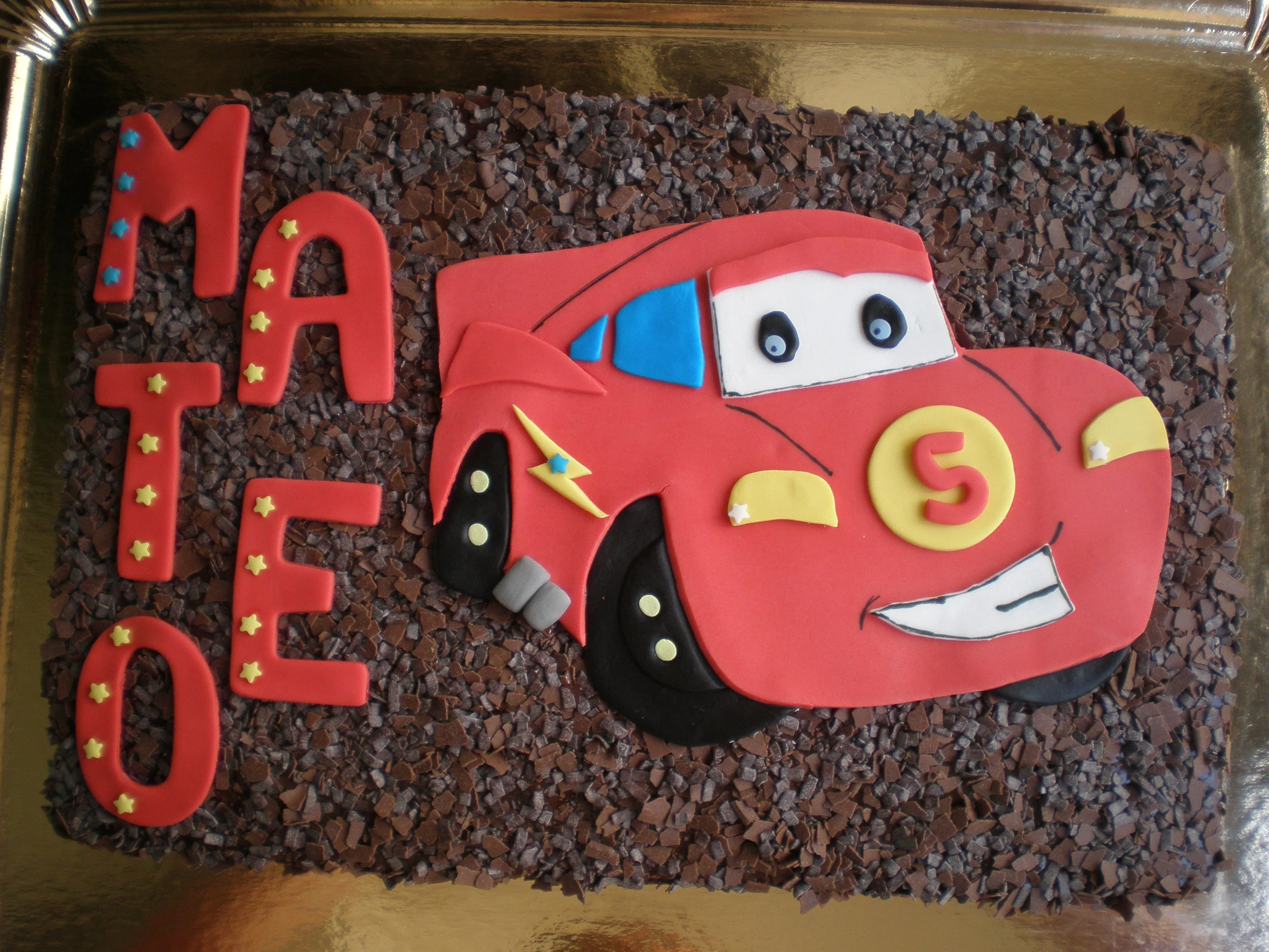 RAYO MCQUEEN CHOCOLATEADO | PauLambetadas