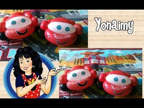 COMO HACER AL RAYO MCQUEEN.- LIGHTNING MCQUEEN BALLOON TWISTING ...