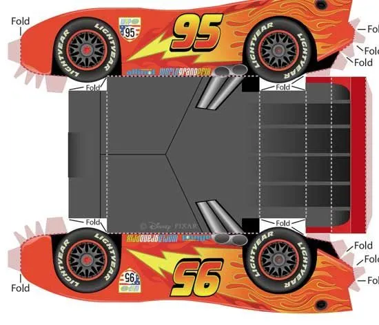 El Rayo McQueen Pará armar | Carros disney | Pinterest ... El Rayo McQueen Pará armar | Carros disney | Pinterest ...