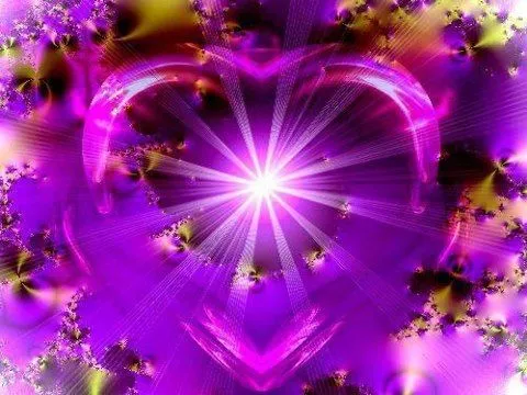 rayo violeta-corazón-nubes | Curación del Alma – Emisaria del Amor ...