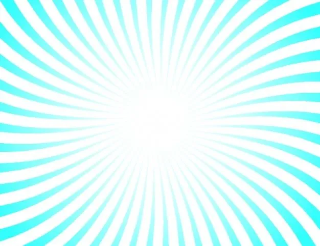 Rayos de sol retro con las rayas azules y blancas | Descargar ...