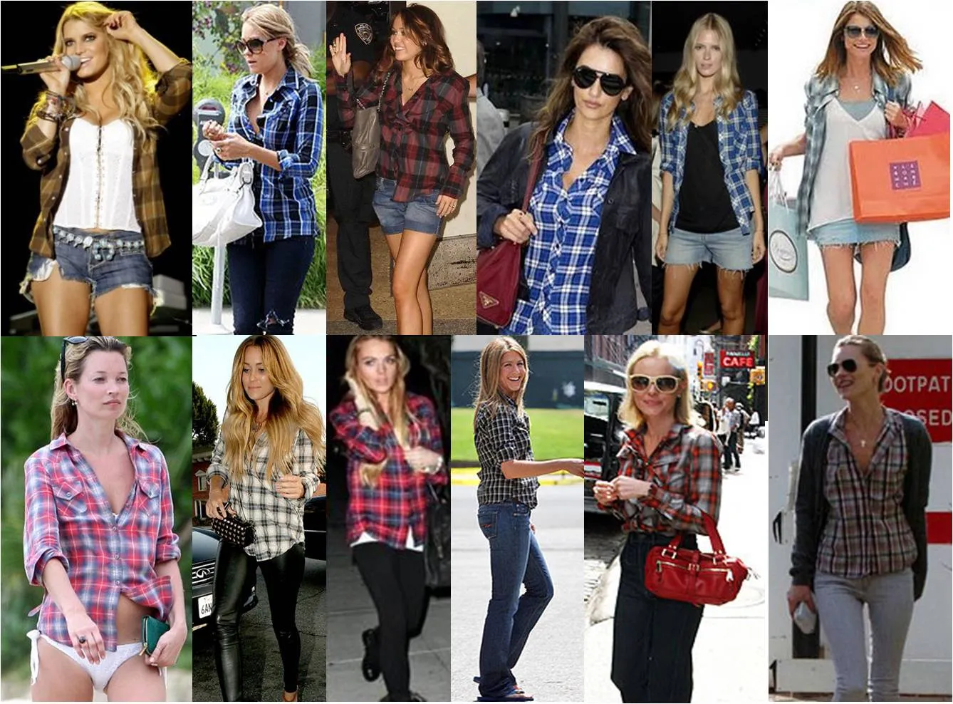 RBloggera: O OUTONO - 2011- BLUSAS XADREZ