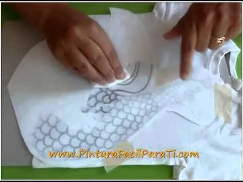 Re Transferir Dibujos a Tela - Pintura Facil Para Ti.wmv - YouTube