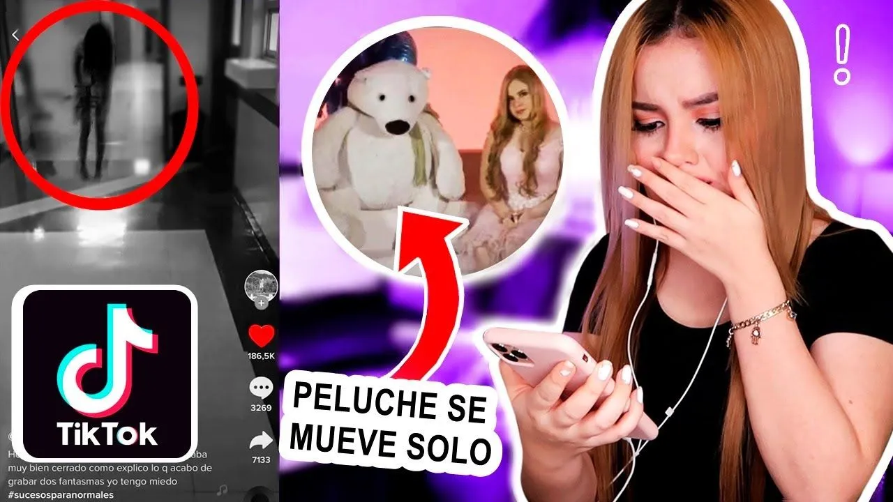 REACCIONANDO A FANTASMAS DE TIKTOK / Digo la verdad del fantasma de mi  vídeo - YouTube