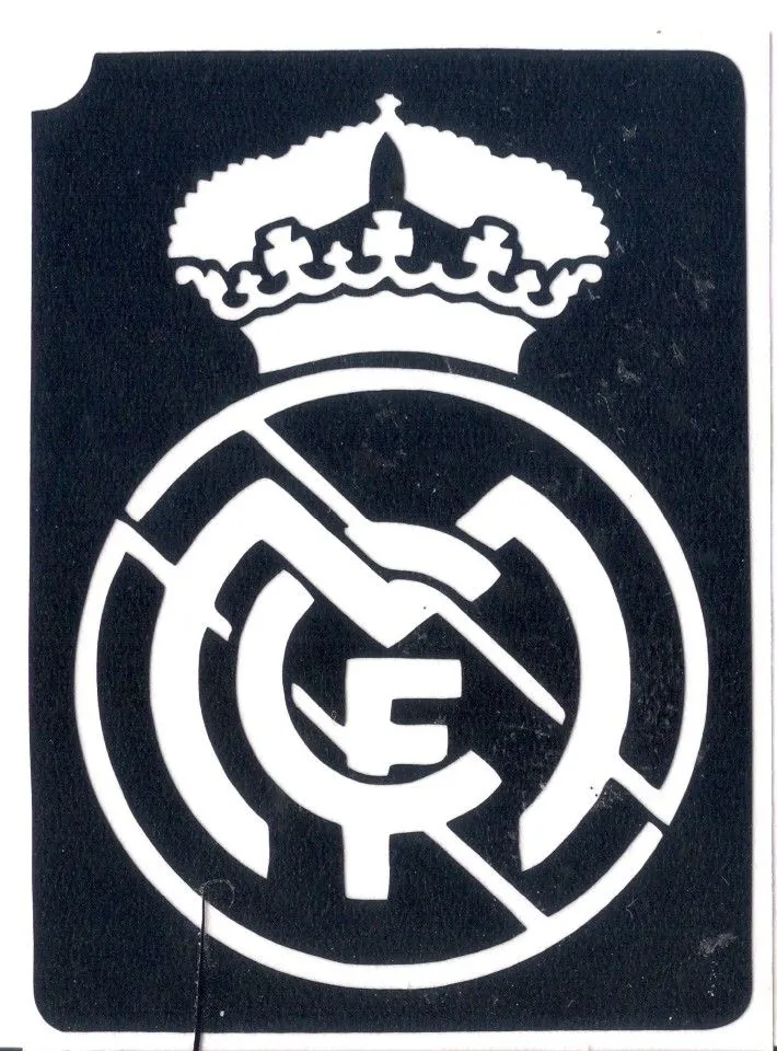 Real Madrid 7,9cm x 5,8cm - X22 - 0290 - Glitter Tattoo Spain ( Nombre Comercial) Real Madrid 7,9cm x 5,8cm - X22 - 0290 - Glitter Tattoo Spain ( Nombre Comercial)