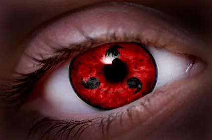 Ojo sharingan real - Imagui