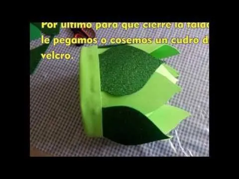 REALIZA TU DISFRAZ DE FLOR (facil y economico) - YouTube