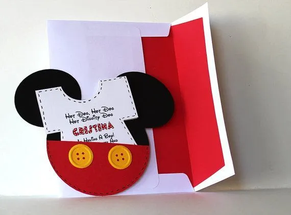 Really cute invitation design. Mickey Mouse Baby Shower ... Really cute invitation design. Mickey Mouse Baby Shower ...