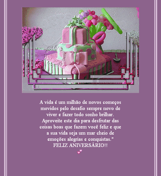 Scrap de feliz aniversario para filho (