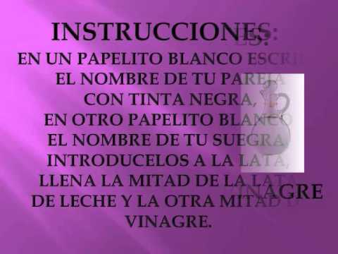 RECETA PARA ALEJAR A TU SUEGRA.wmv - YouTube