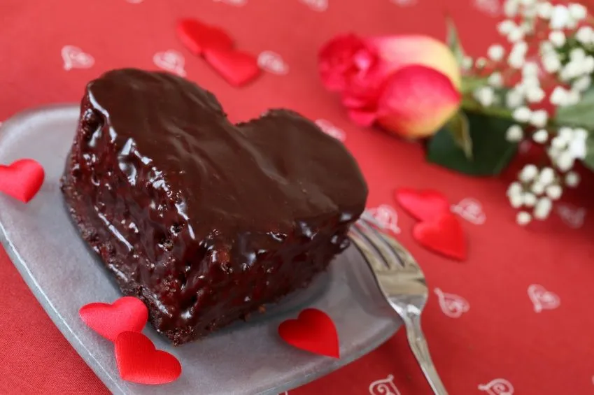 Receta de Corazón de Chocolate